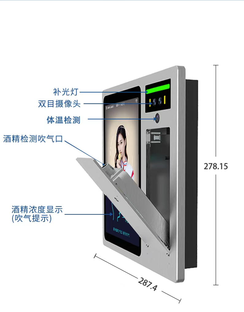 YD-9X 功能结构及尺寸示意图